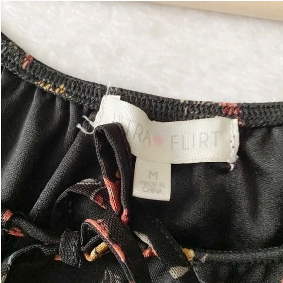 Ruched Floral Print Bodycon Short Sleeve Mini Dress - Picture 2 of 12